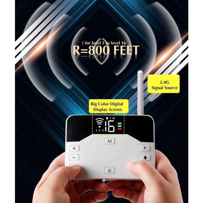 Draadloos Elektronisch Hondenheksysteem Afstandsbediening Trainingshalsband Innovatieve Huisdierproducten