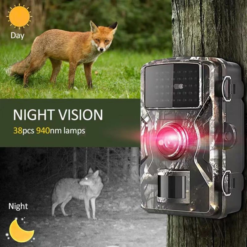 Jacht Trail Camera 940nm Infrarood Nachtzicht Bewegingsgeactiveerde Trigger Hoge Resolutie Wildlife Fotografie