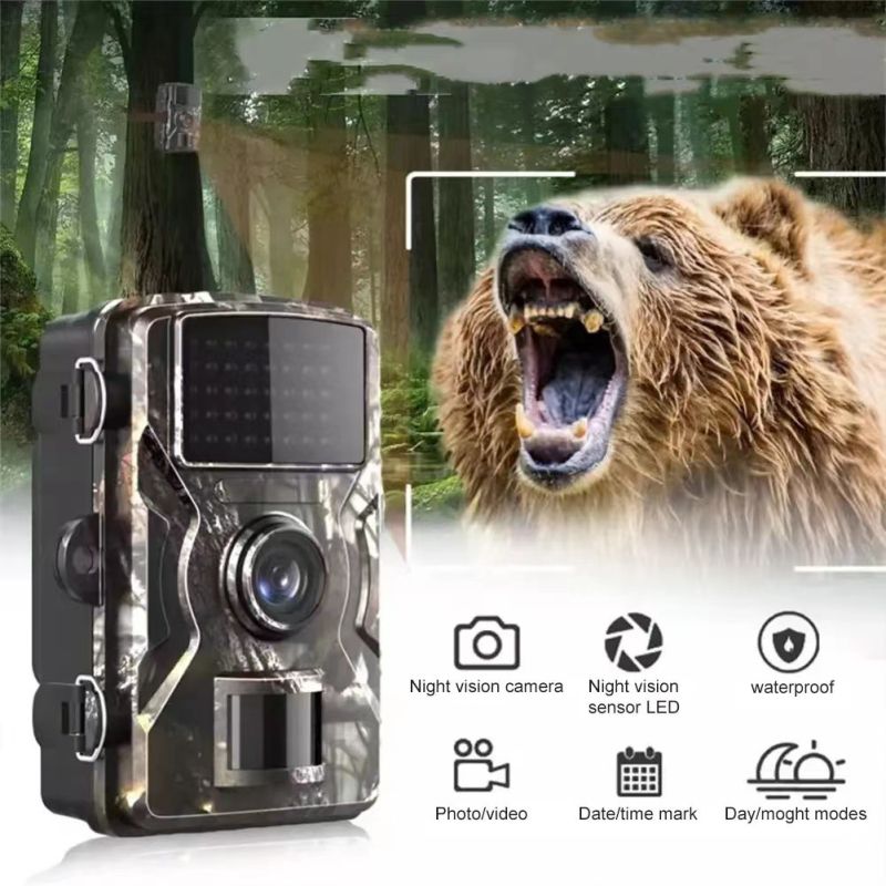 Jacht Trail Camera 940nm Infrarood Nachtzicht Bewegingsgeactiveerde Trigger Hoge Resolutie Wildlife Fotografie