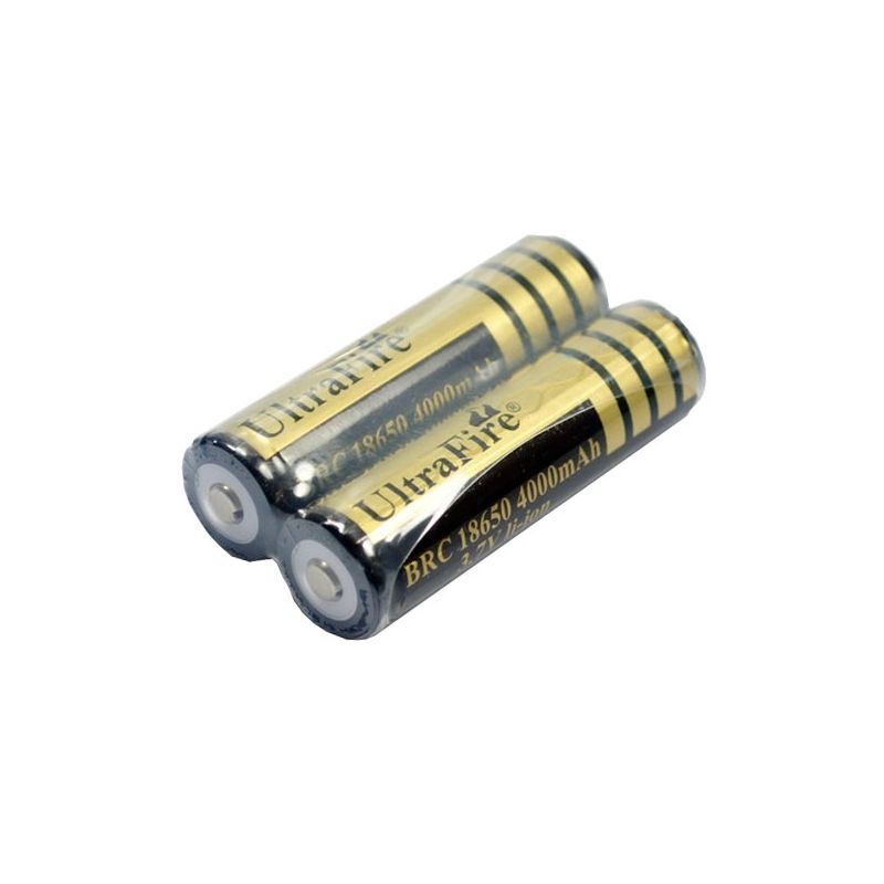 UltraFire BRC 4000mAh 3.7V oplaadbare batterij hoge capaciteit betrouwbaar stroomoplossing voor elektronische apparaten