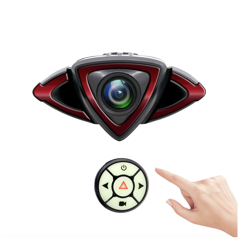 Fietsachterlichtrecorder 1080P-camera innovatief fietsproduct slimme draadloze afstandsbediening veiligheid