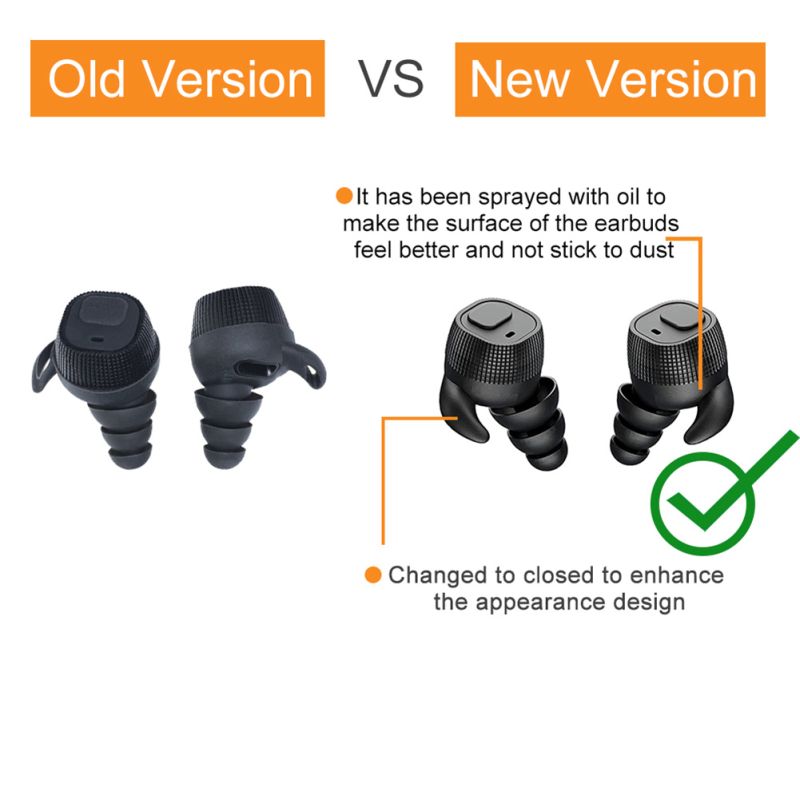 EARMOR M20 tactische oordopjes geavanceerde gehoorbescherming met dubbele geluidsmodi voor lawaaiige omgevingen