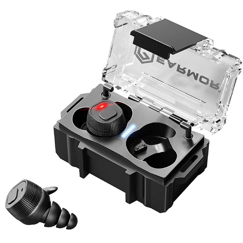 EARMOR M20 tactische oordopjes geavanceerde gehoorbescherming met dubbele geluidsmodi voor lawaaiige omgevingen