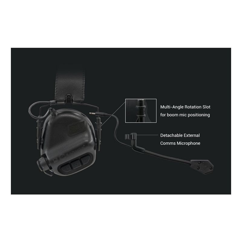 EARMOR M32 MOD1 tactische headset schietoorbeschermers met geavanceerde geluidsreductietechnologie voor militaire oefeningen