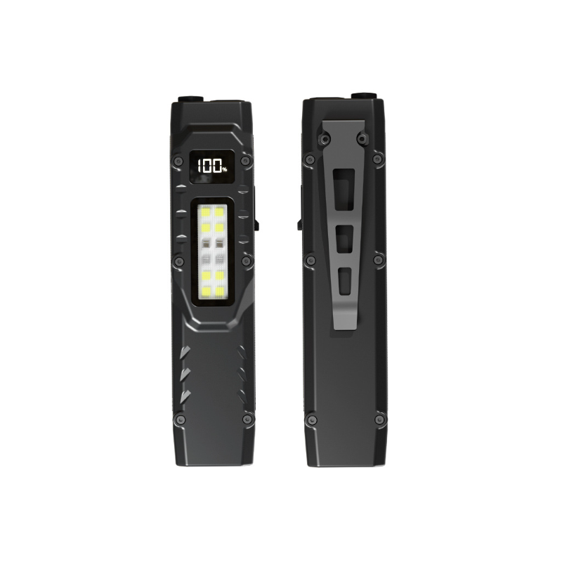 NiteBeam EDC29 Ultradun LED Zaklamp 1100 Lumen Oplaadbare Aluminium Legering met SOS Modus voor Kamperen