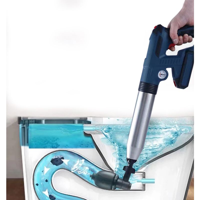 Elektrisch Rioolbaggergereedschap | Roestvrij Staal | Verstoppingverwijderaar | Innovatieve Sanitair Gereedschappen