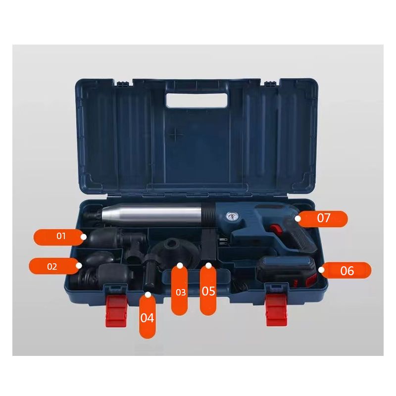 Elektrisch Rioolbaggergereedschap | Roestvrij Staal | Verstoppingverwijderaar | Innovatieve Sanitair Gereedschappen