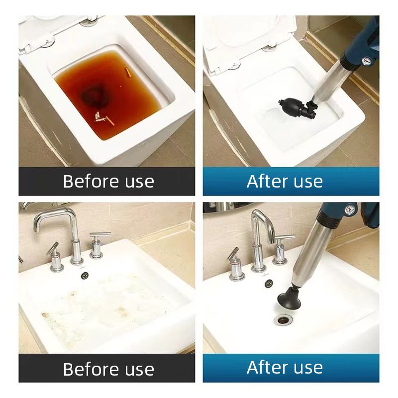 Elektrisch Rioolbaggergereedschap | Roestvrij Staal | Verstoppingverwijderaar | Innovatieve Sanitair Gereedschappen