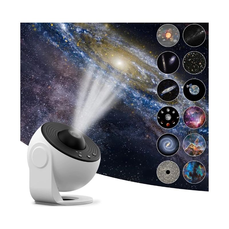 Nachtlampje Galaxy Projector 360° Draaibare Sterrenhemelprojector Educatief Speelgoed voor Kinderen en Volwassenen