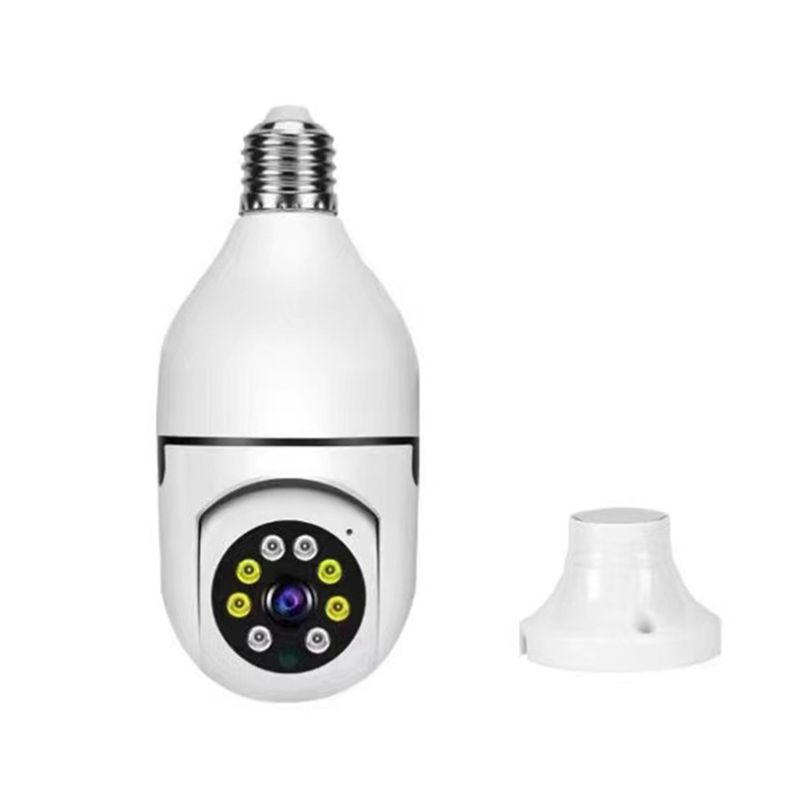 5G Wifi E27 Lamp Bewakingscamera Full Color Nachtzicht Menselijke Tracking 4X Digitale Zoom Thuisbeveiliging