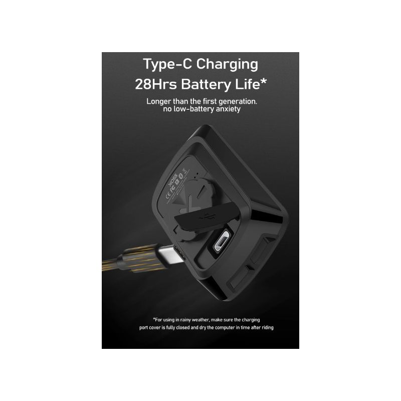 XOSS G+ G2 Fietscomputer Draadloze GPS-generatie met Hartslagsensor en STRAVA Synchronisatie Lange Batterijduur