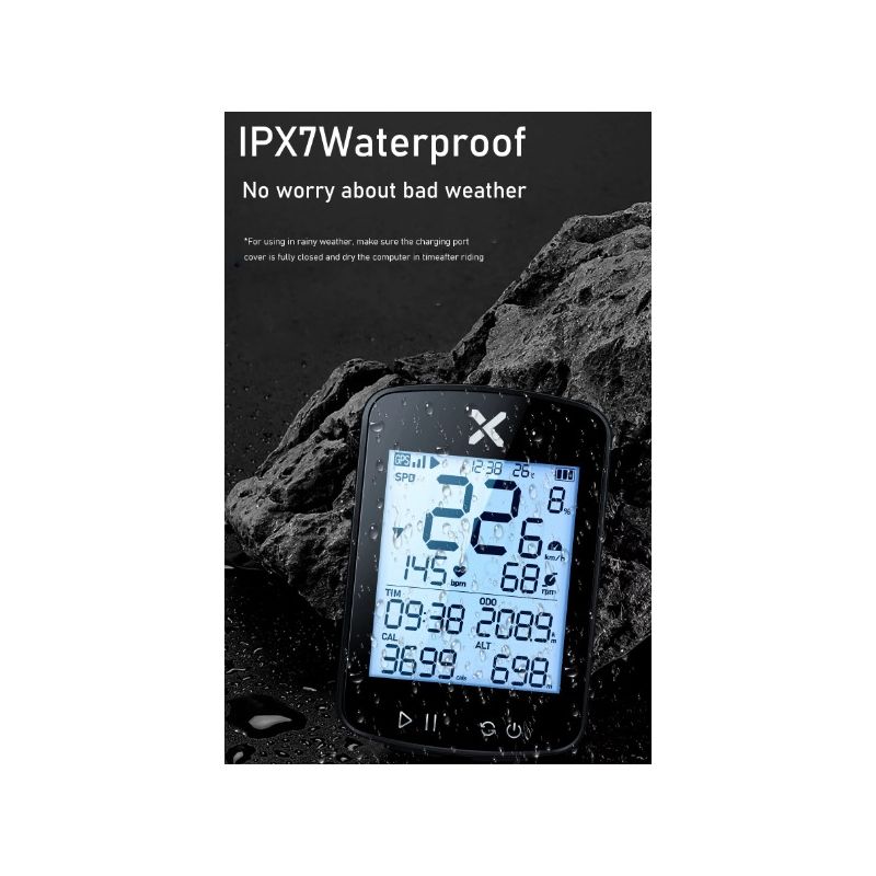 XOSS G+ G2 Fietscomputer Draadloze GPS-generatie met Hartslagsensor en STRAVA Synchronisatie Lange Batterijduur