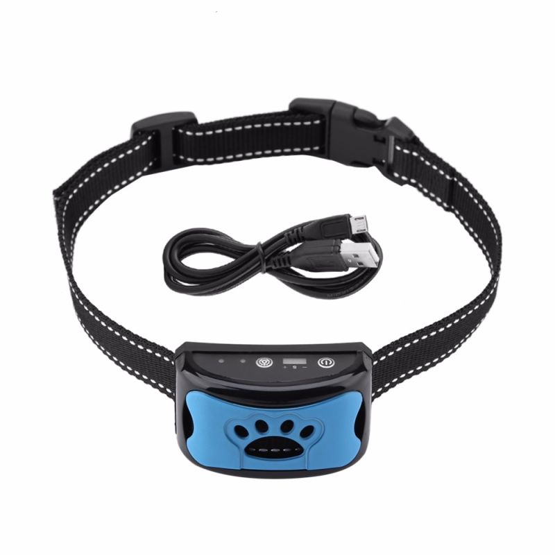Huisdier Hond Anti Blaffen Apparaat USB Oplaadbare Trillingen Kraag Vriendelijke Honden Training Oplossing