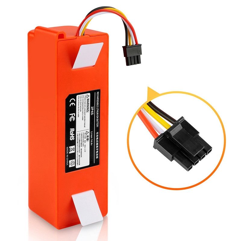 14.4V li-ion batterij voor Xiaomi Mi Robot en Roborock S50 S51 S55 T4 T6 efficiënte hoge capaciteit