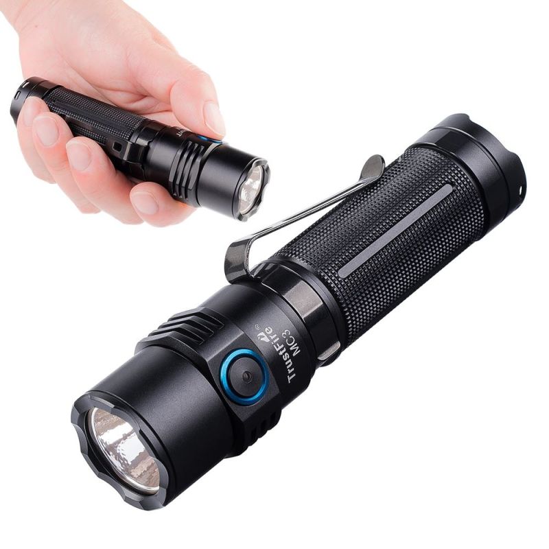 TrustFire MC3 XHP50 LED-zaklamp 2500 lumen met USB magnetische oplader krachtige outdoor zaklamp IP68 waterdicht