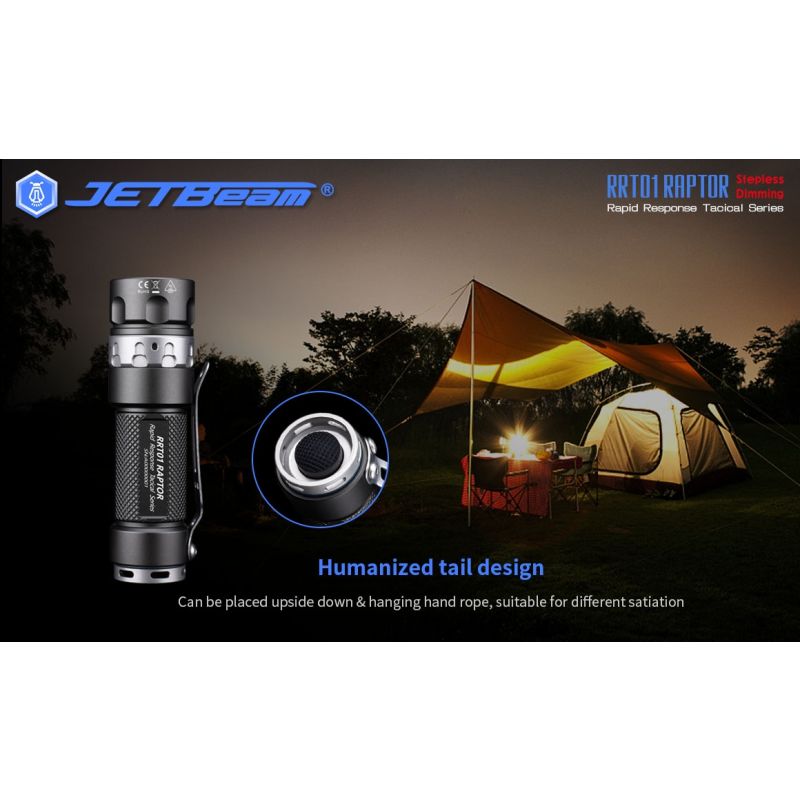 JetBeam Jet-RRT01 XP-L 950 Lumen EDC Zaklamp Heldere LED Duurzaam Outdoor Verlichting Lange Batterijduur