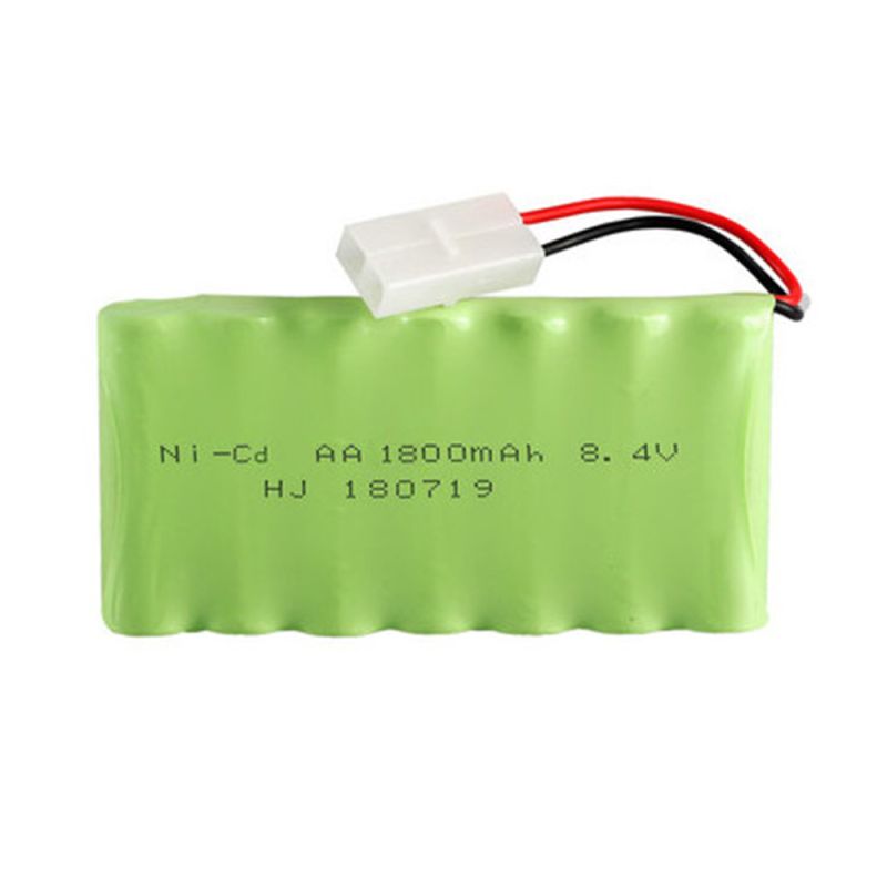 NI-MH AA 8.4V 1800mAh Oplaadbare Batterij, Hoge Capaciteit RC-ontvanger, Snel Opladen, Duurzaam