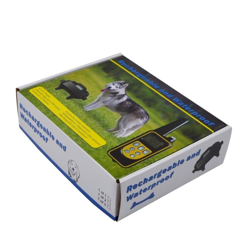 800yd Oplaadbare Elektrische Trainingshalsband Met LCD-scherm Waterdicht Voor Alle Maten Trillingsmodus