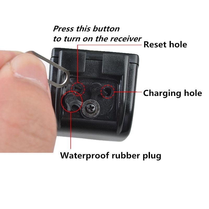 Elektrische Honden Trainingshalsband Waterdichte Afstandsbediening LCD Multifunctionele Hondenkraag Instelbaar