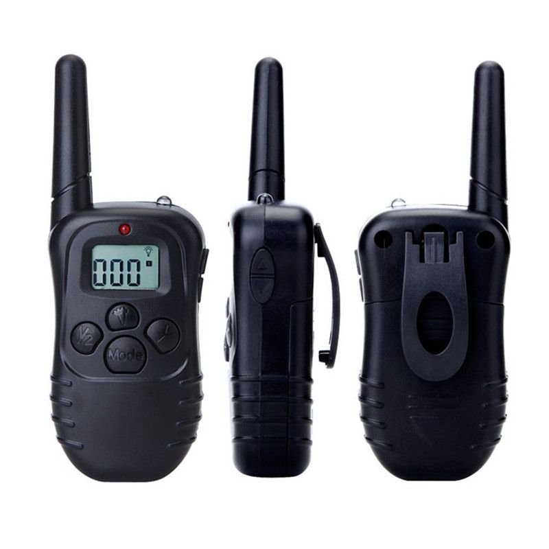 Elektrische Honden Trainingshalsband Waterdichte Afstandsbediening LCD Multifunctionele Hondenkraag Instelbaar