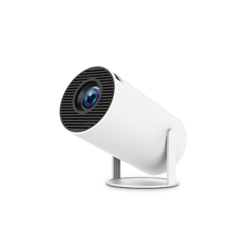 HY300 Android Projector 1280x720P Full HD WiFi 6 Slimme Draagbare Projector voor Thuisbioscoop en Kantoor