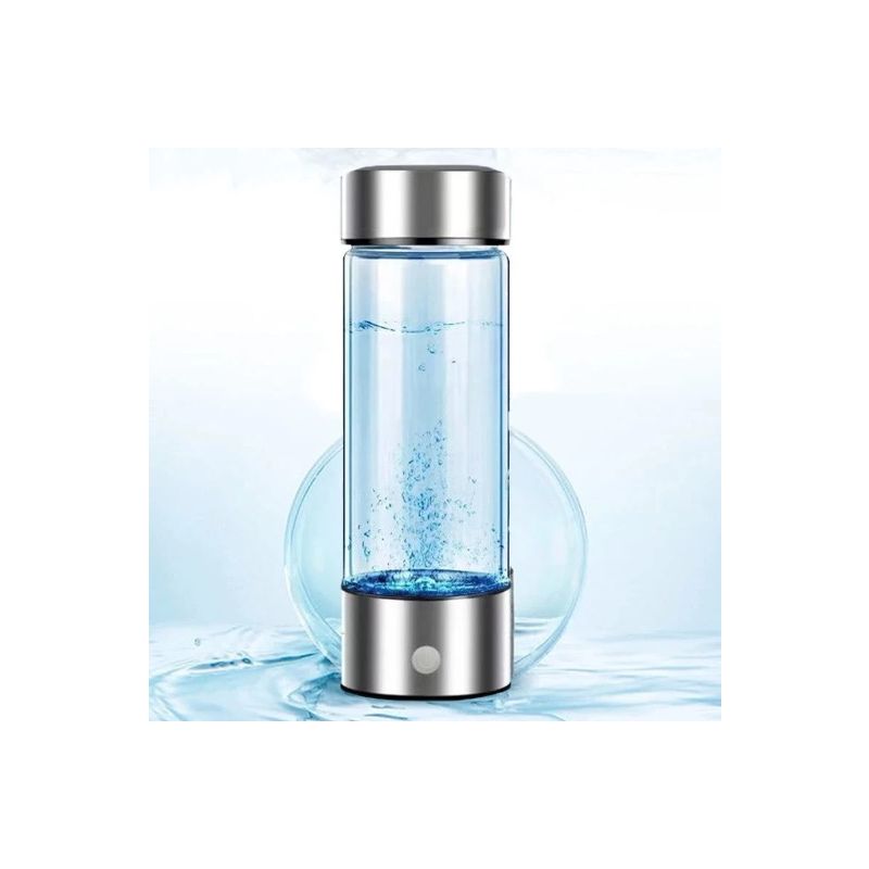 Draagbare Waterstof Generator Waterbeker Ionisator 420ml Gezondheid Antioxidant Hoog Borosilicaatglas