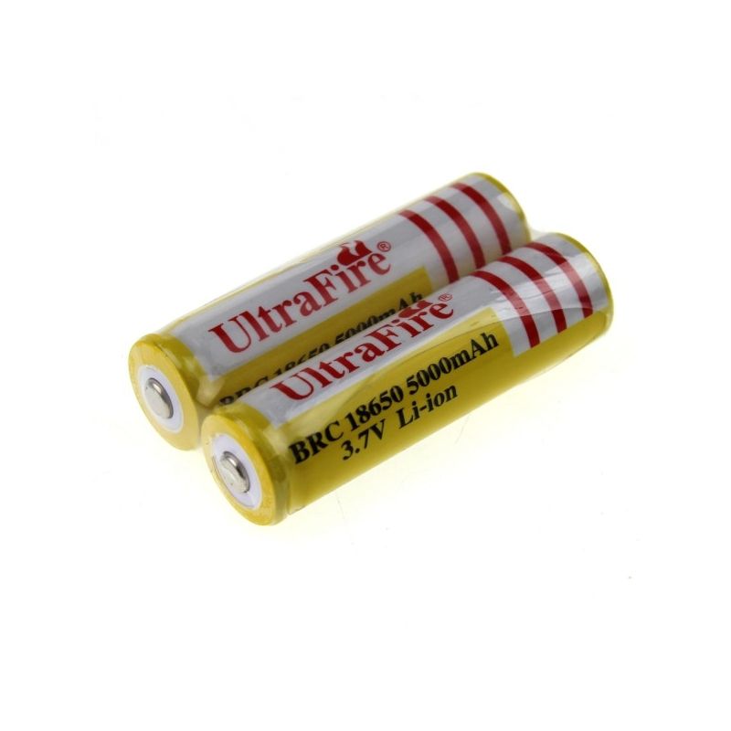 UltraFire BRC 18650 5000 mAh Li-ion oplaadbare batterij hoge capaciteit milieuvriendelijke energiebron zaklampen