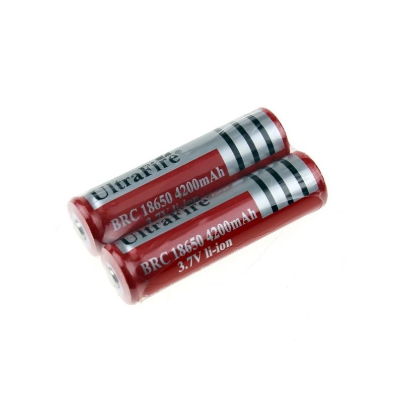 Ultrafire BRC 4200mAh 3.7V Li-ion oplaadbare 18650 batterij hoge capaciteit en snelle oplading ideaal voor elektronica