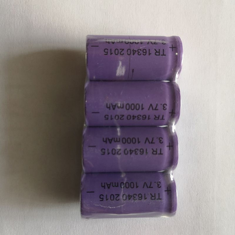 UltraFire TR 16340 1000mAh 3.7V oplaadbare Li-ion batterij hoge capaciteit compact ontwerp voor gadgets