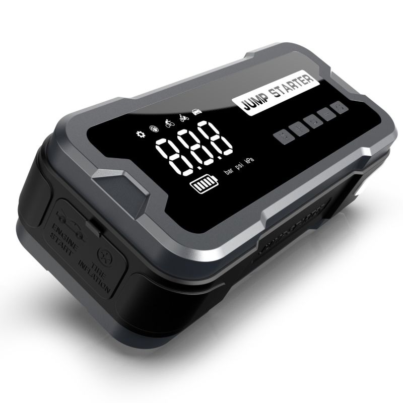 Ontdek de veelzijdige Jump Starter Power Bank draagbare oplader 8000mAh lithium-ion voor Auto Starten en noodverlichting
