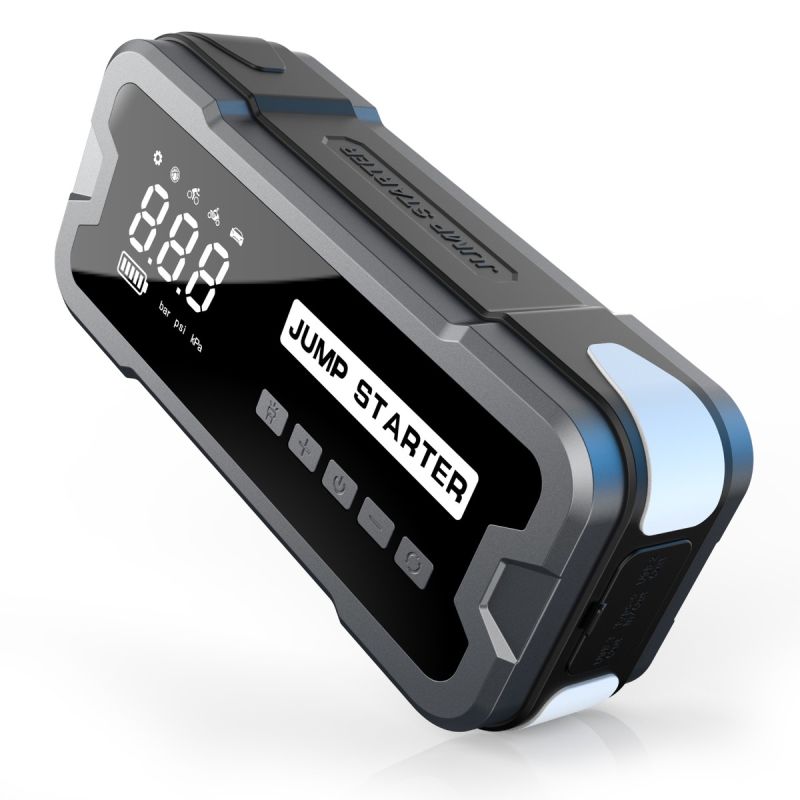 Ontdek de veelzijdige Jump Starter Power Bank draagbare oplader 8000mAh lithium-ion voor Auto Starten en noodverlichting