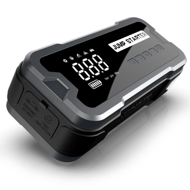 Ontdek de veelzijdige Jump Starter Power Bank draagbare oplader 8000mAh lithium-ion voor Auto Starten en noodverlichting