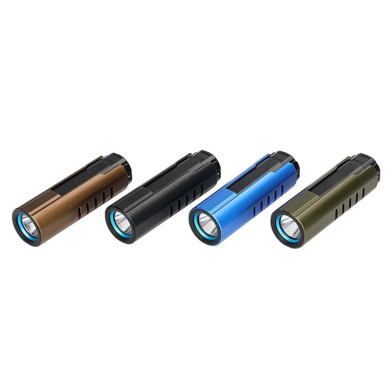 IMALENT LD70 LED-zaklamp 4000 lumen compacte draagbare verlichting met ingebouwd OLED-display voor avonturiers