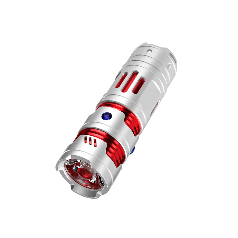 Mini EDC Zaklamp USB Oplaadbaar 1000 Lumen - Ultraklein Sleutelhanger Zaklamp Outdoor Kamperen