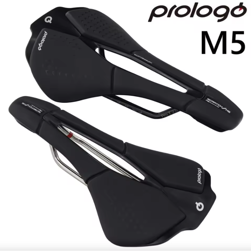 Prologo Scratch M5 PAS T2.0 Racezadel | Pogačars Topkeuze | Zwart, 250x140mm