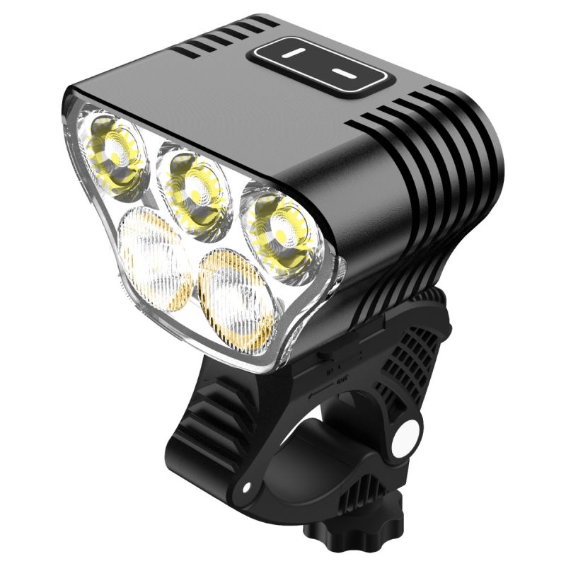 Mangeleyes M5 Mountainbike Verlichting 4000 Lumen USB Oplaadbare Fietsaccessoires IPX4 Waterdicht 20000mAh Batterij