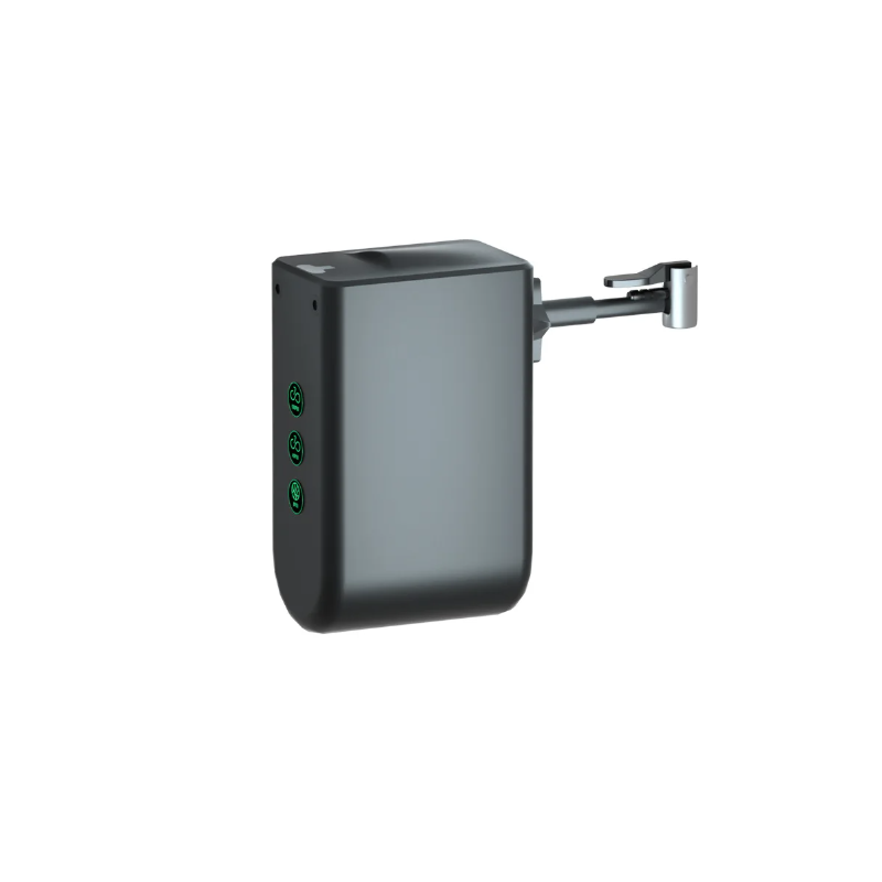 Mini fietspomp draagbare elektrische luchtpomp met oplaadbare batterij hoge precisie druksensor fietsers ideaal