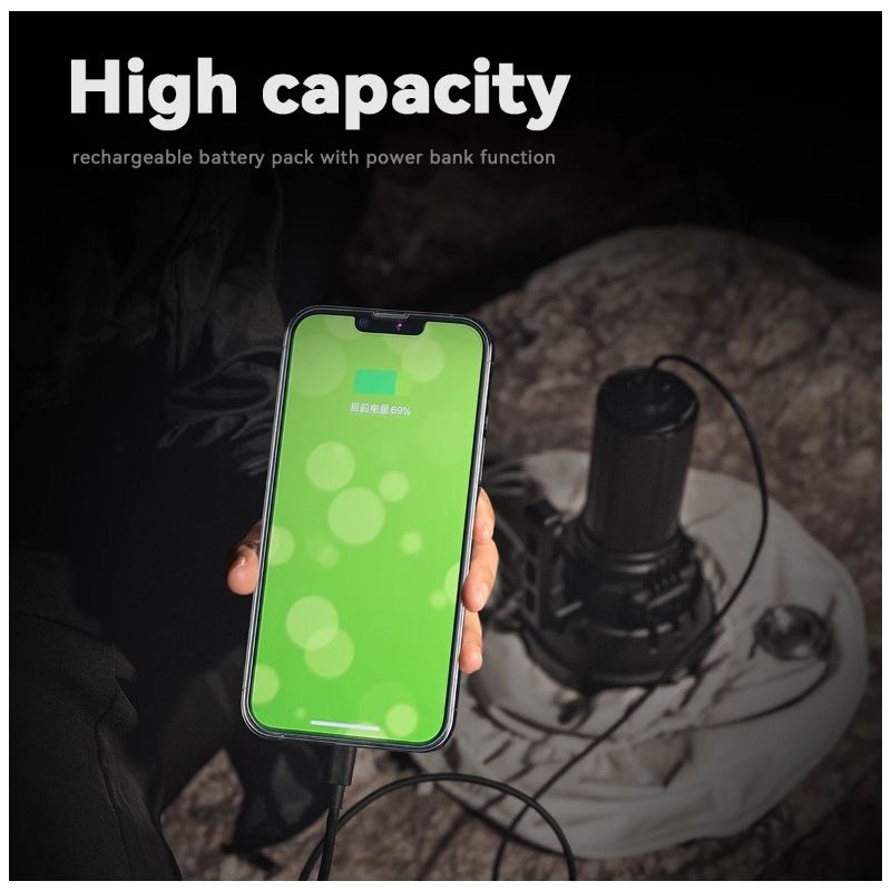 IMALENT MS32 krachtige LED zaklamp 200000 lumen ideaal voor zoek en reddingsoperaties duurzame buitenverlichting