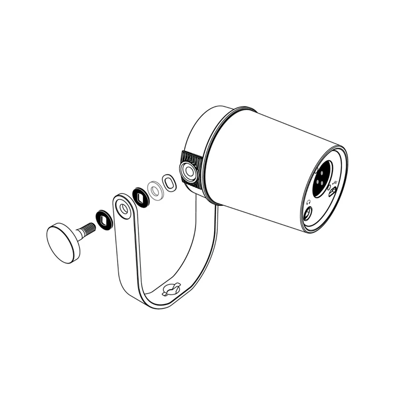 MV7 Professionele Dynamische Microfoon voor Podcasten Hoogwaardige Geluid en Veelzijdige Connectiviteit