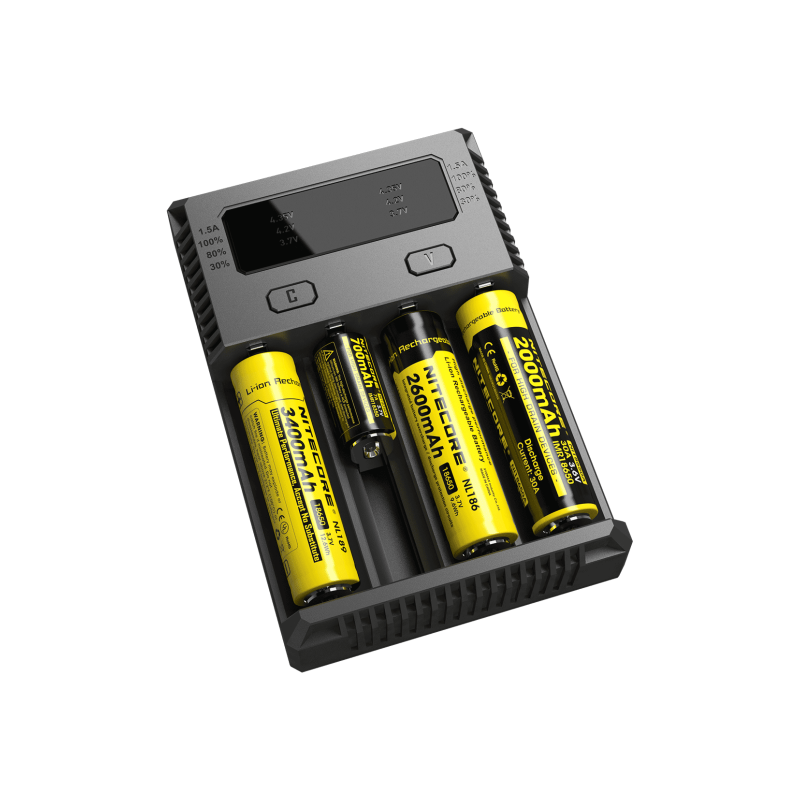 NITECORE NIEUWE I4 Li-ion batterijlader geavanceerde functies duurzame en gebruiksvriendelijke ladertechnologie