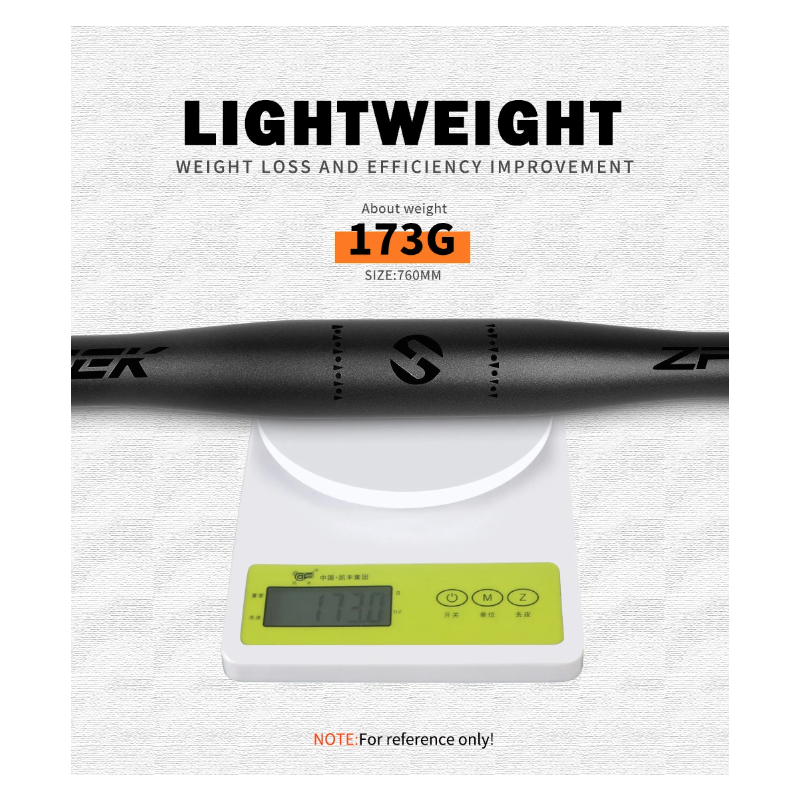 TOSEEK ZF-ONE MTB carbon stuur 31.8mm 580-760mm lichtgewicht mat zwart perfect voor fietsupgrade en prestaties