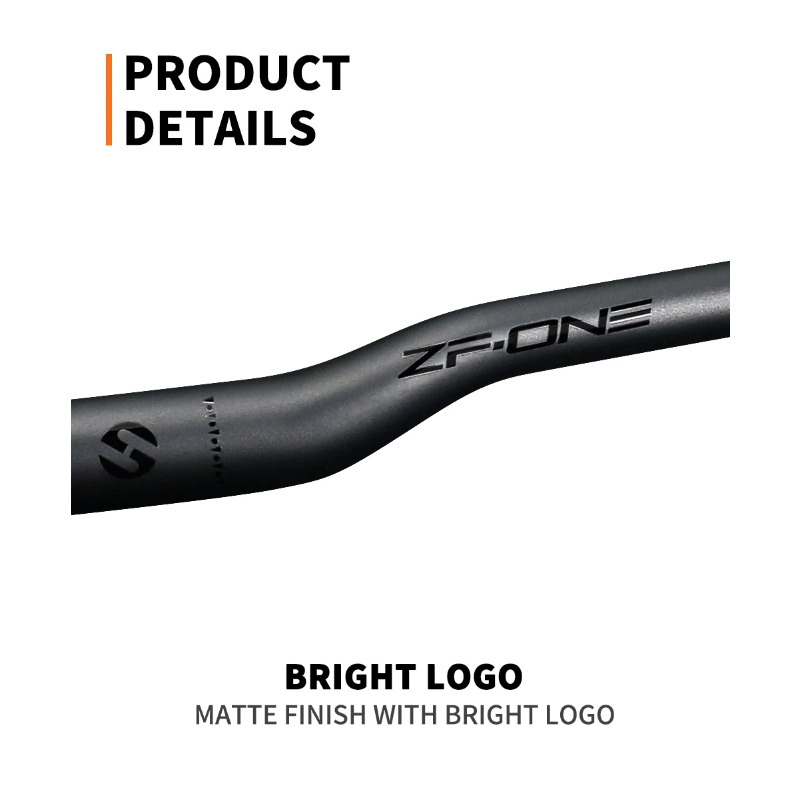 TOSEEK ZF-ONE MTB carbon stuur 31.8mm 580-760mm lichtgewicht mat zwart perfect voor fietsupgrade en prestaties