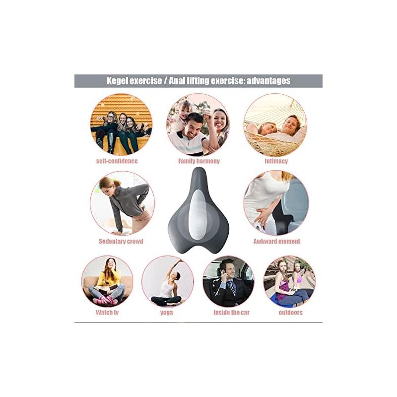 Bekkenbodemtrainer voor Blaascontrole & Kegel Oefeningen | Vrouwen & Mannen