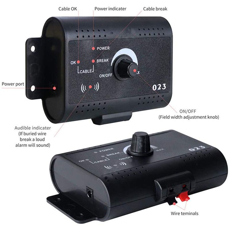 Elektrische Huisdieromheining Onzichtbaar Draadloos Hondenheksysteem Veilige Buitenruimte voor Honden