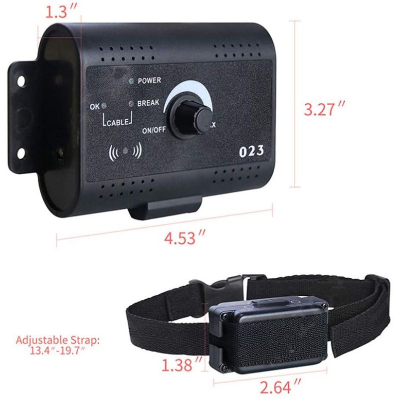 Elektrische Huisdieromheining Onzichtbaar Draadloos Hondenheksysteem Veilige Buitenruimte voor Honden