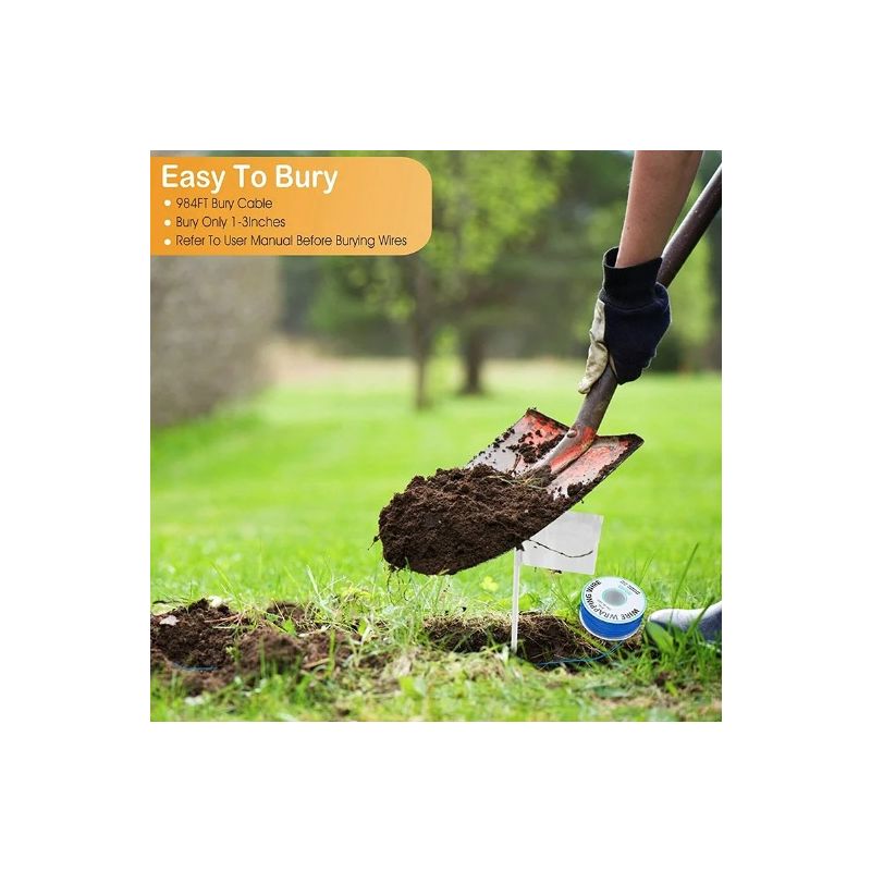 Elektrische Huisdieromheining Onzichtbaar Draadloos Hondenheksysteem Veilige Buitenruimte voor Honden