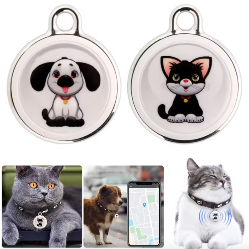 Ontdek Hondentracker Airtag Hondenhalsband GPS Tracker voor Honden met Real-Time Locatie en Slimme Locator
