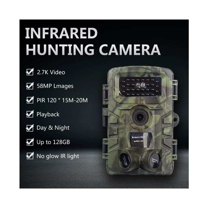 PR700 Infrarood Wildlife Cam Trailcamera voor natuur observatie en huisbeveiliging met snelle triggertijd