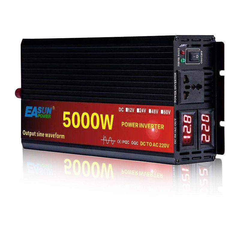 EASUN zuivere sinusomvormer 2000W-5000W voor 12V 24V 220V transformator pure AC stroom en lage stand-by verbruik