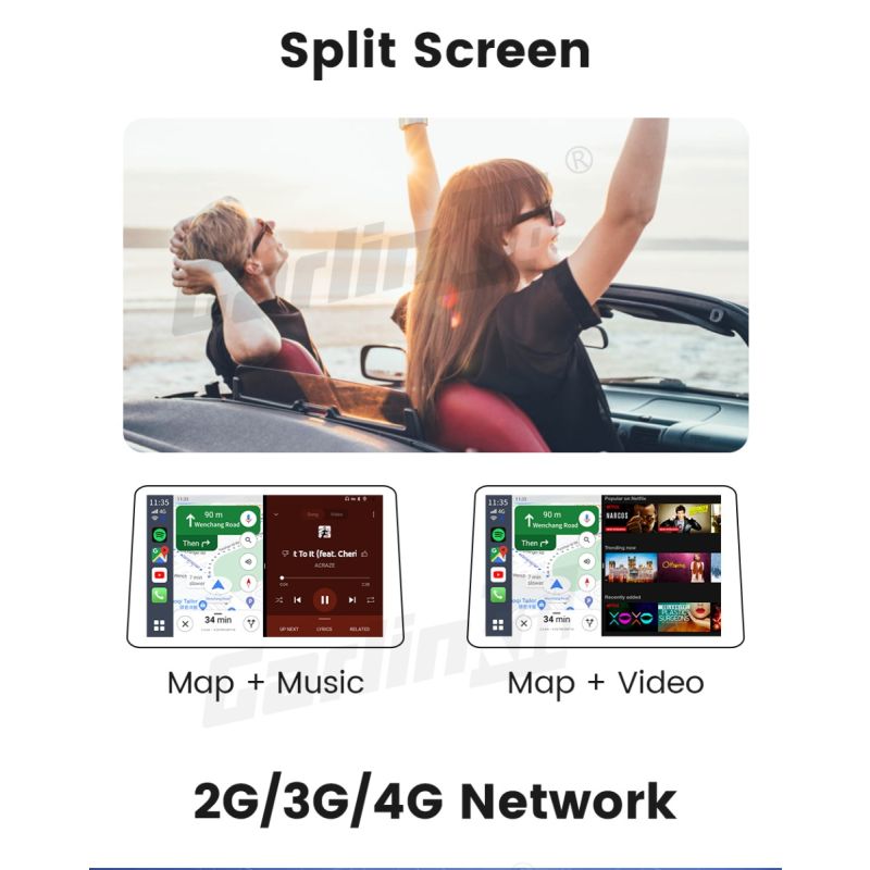 CarlinKit CarPlay Ai Box QCM6125 Android 13 Verbeter uw fabrieksgeïnstalleerde CarPlay draadloze connectiviteit